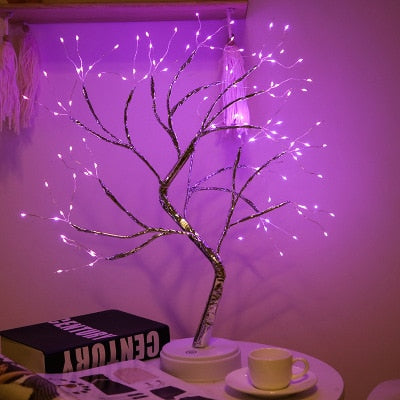 Luminária LED - Árvore Bonsai